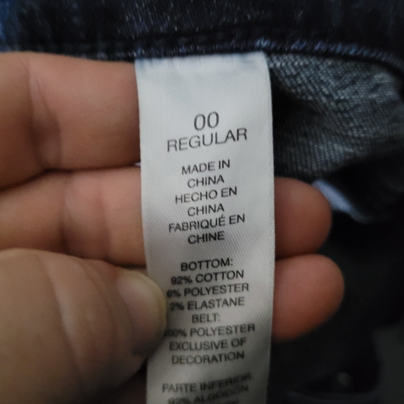 CHICO'S | The Platinum Boyfriend sequin patch jeans - Picture 8 of 9